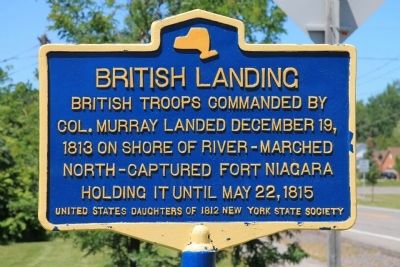British Landing Marker. Click for full size. British Landing Marker image. Click for full size.