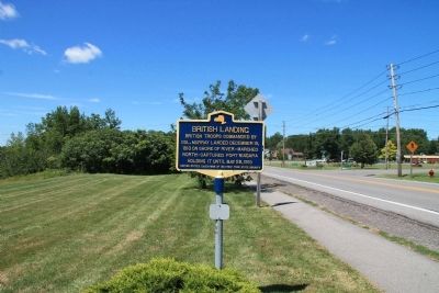 British Landing Marker. Click for full size. British Landing Marker image. Click for full size.