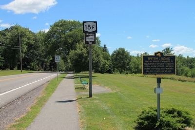 British Landing Marker. Click for full size. British Landing Marker image. Click for full size.