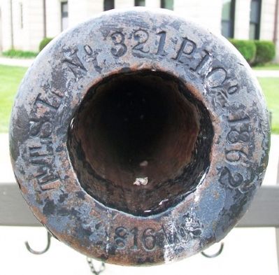 Veterans Memorial Cannon Muzzle. Click for full size. Veterans Memorial Cannon Muzzle image. Click for full size.