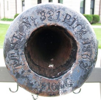 Veterans Memorial Cannon Muzzle image. Click for full size.
