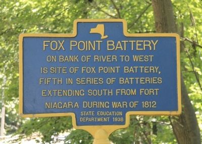 Fox Point Battery Marker. Click for full size. Fox Point Battery Marker image. Click for full size.