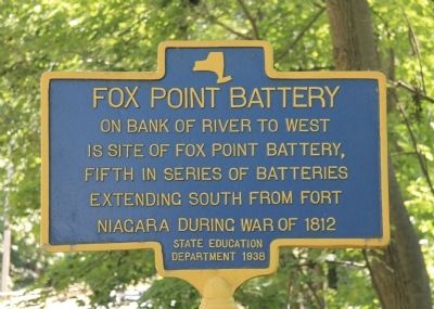 Fox Point Battery Marker image. Click for full size.