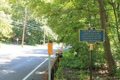 Fox Point Battery Marker. Click for full size. Fox Point Battery Marker image. Click for full size.