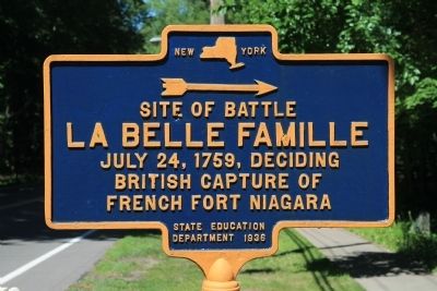 La Belle Famille Marker. Click for full size. La Belle Famille Marker image. Click for full size.