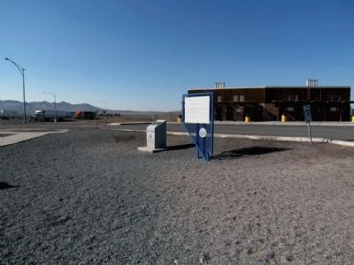 Forty Mile Desert Marker. Click for full size. Forty Mile Desert Marker image. Click for full size.