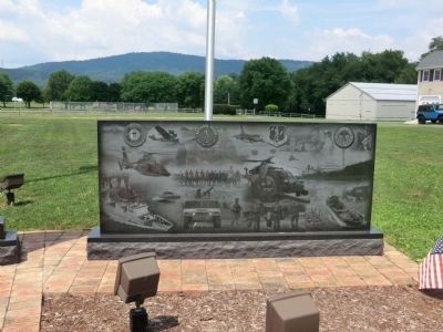 Clear Spring Veterans Memorial Marker. Click for full size. Clear Spring Veterans Memorial Marker image. Click for full size.
