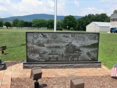Clear Spring Veterans Memorial Marker image. Click for full size.