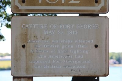 Capture of Fort George Marker image. Click for full size.