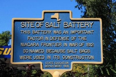 Site of Salt Battery Marker image. Click for full size.