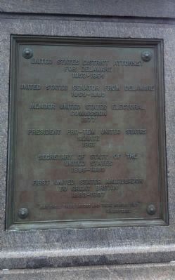 Thomas Francis Bayard image. Click for full size.