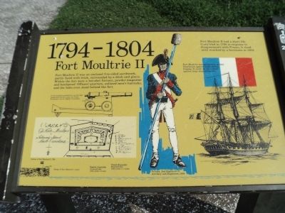 Fort Moultrie II	 Marker image. Click for full size.