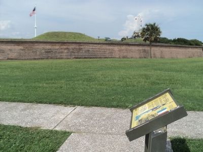 Fort Moultrie II	 Marker image. Click for full size.