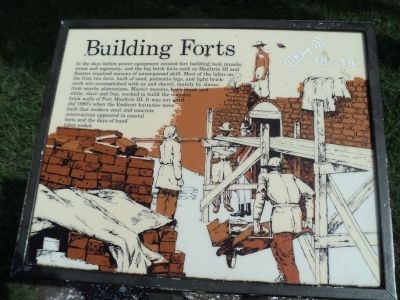 Building Forts Marker. Click for full size. Building Forts Marker image. Click for full size.