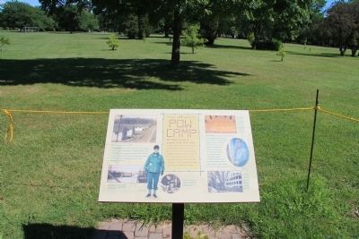 Fort Niagara's P.O.W. Camp Marker image. Click for full size.