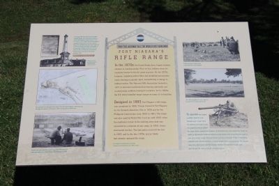 Fort Niagara's Rifle Range Marker image. Click for full size.