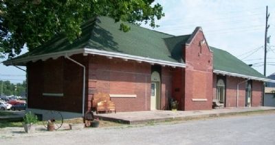 Former Rock Island Railway Depot. Click for full size. Former Rock Island Railway Depot image. Click for full size.