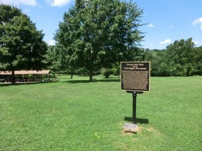 Gwynn Oak Park and the Civil Rights Movement Marker image. Click for full size.