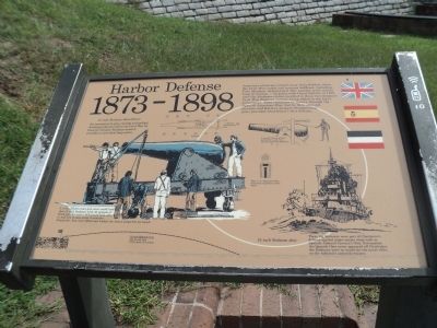 Harbor Defense Marker image. Click for full size.