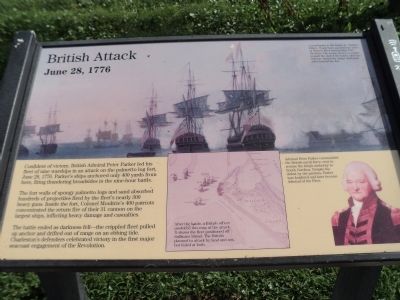 British Attack Marker image. Click for full size.