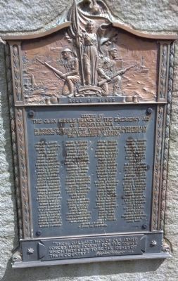 Roll of Honor. Click for full size. Roll of Honor image. Click for full size.