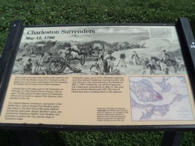 Charleston Surrenders Marker image. Click for full size.