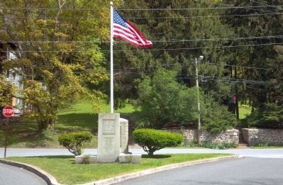 Aston and Middletown Township Pennsylvania WWII Memorial image. Click for full size.