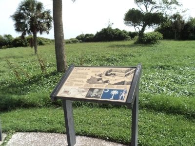 Palmetto Fort Marker image. Click for full size.