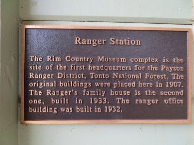 Ranger Station Marker image. Click for full size.