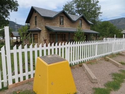 Camp Verde Arizona to Payson Arizona Mail Trail Marker image. Click for full size.
