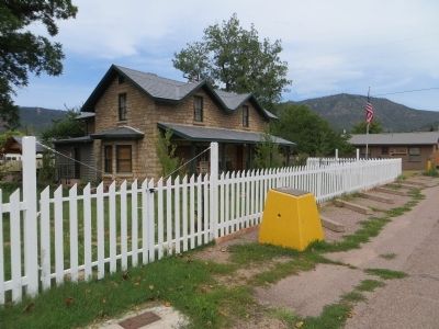 Camp Verde Arizona to Payson Arizona Mail Trail Marker image. Click for full size.