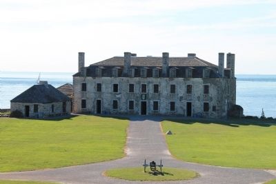 The "Castle" of Fort Niagara Marker image. Click for full size.