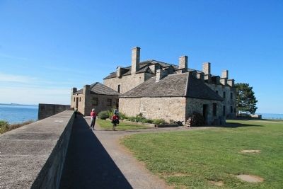 The "Castle" of Fort Niagara Marker image. Click for full size.