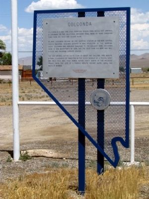 Golconda Marker. Click for full size. Golconda Marker image. Click for full size.