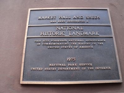 National Historic Landmark Marker image. Click for full size.
