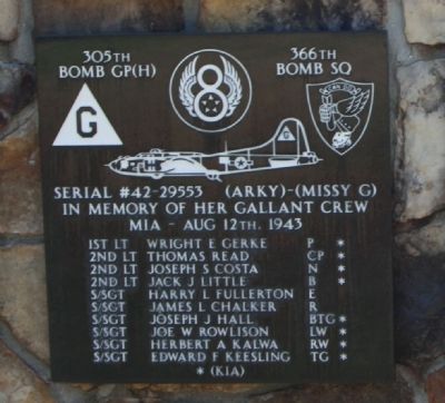 Arky - Missy G Crew Marker. Click for full size. Arky - Missy G Crew Marker image. Click for full size.