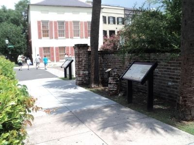 Markers on East Bay Street image. Click for full size.