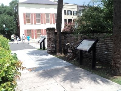 Markers on E Bat Street image. Click for full size.