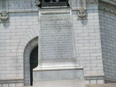 William McKinley Marker. Click for full size. William McKinley Marker image. Click for full size.