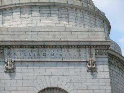 The McKinley National Memorial Marker. Click for full size. The McKinley National Memorial Marker image. Click for full size.
