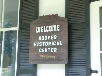 Hoover Historical Center Marker image. Click for full size.
