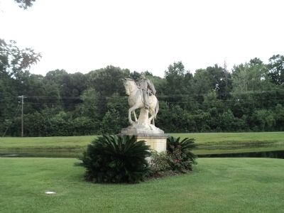 Robert E. Lee Statue in J. F. Gregory Park. Click for full size. Robert E. Lee Statue in J. F. Gregory Park image. Click for full size.