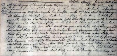 Manumission Documents. Click for full size. Manumission Documents image. Click for full size.