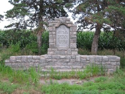 Battle of Birch Coulee Marker. Click for full size. Battle of Birch Coulee Marker image. Click for full size.