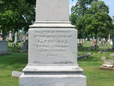 The Deceased of Co. F. 115th Ohio Volunteer Infantry Marker image. Click for full size.