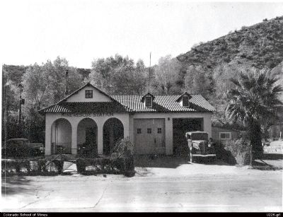 Globe Mine Rescue Station image. Click for full size.