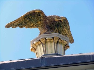 Eagle Finial on Top of the Mercury Pavilion image. Click for full size.