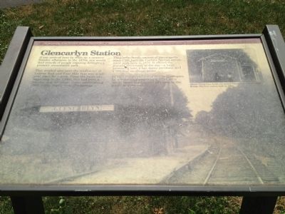 Glencarlyn Station Marker image. Click for full size.