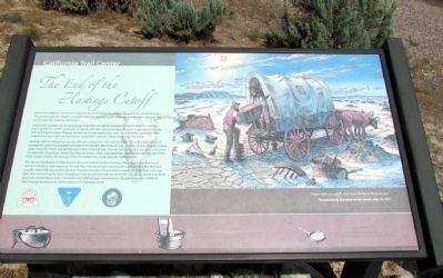 The End of the Hastings Cutoff Marker. Click for full size. The End of the Hastings Cutoff Marker image. Click for full size.
