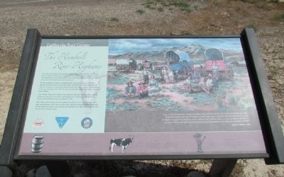The Humboldt River Highway Marker. Click for full size. The Humboldt River Highway Marker image. Click for full size.